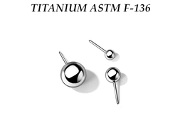 Вставка из титана шарик