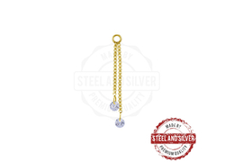 Подвеска Steel and Silver двойная цепочка