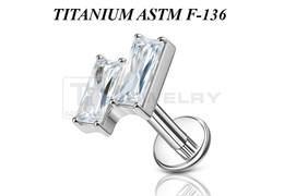 Лабрет из титана Ti Metal тайлер Лабрет из титана Ti Metal тайлер