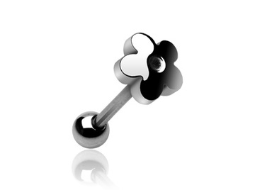 Штанга для языка цветок