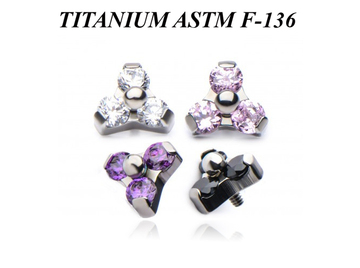 Накрутка титановый трилистник