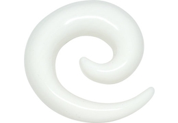 Спираль из белого акрила Спираль из белого акрила