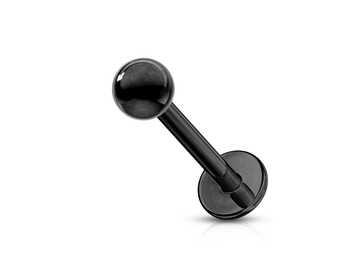 Лабрет Black electro with ball