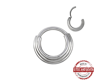 Кликер Steel and Silver триплекс