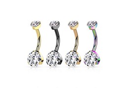 Анодированный банан с кристаллом в лапках