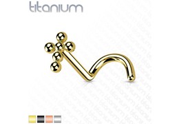 Нострил титановый крест