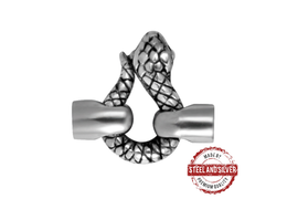 Коннектор для индастриала Steel and Silver змейка