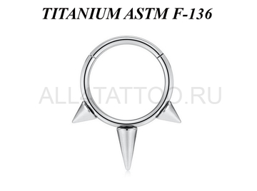 Кликер из титана Ti Metal тернии