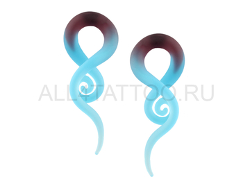 Стеклянная спираль лагуна, пара