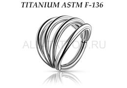 Кликер из титана Ti Metal тэсера