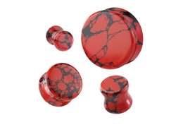 Плаги красная бирюза