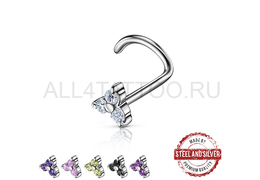 Нострил Steel and Silver триада