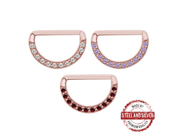 Кликер для груди Steel and Silver амида